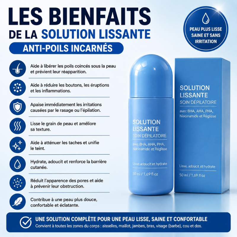Sérum Hydratant anti Boutons & poils incarnés