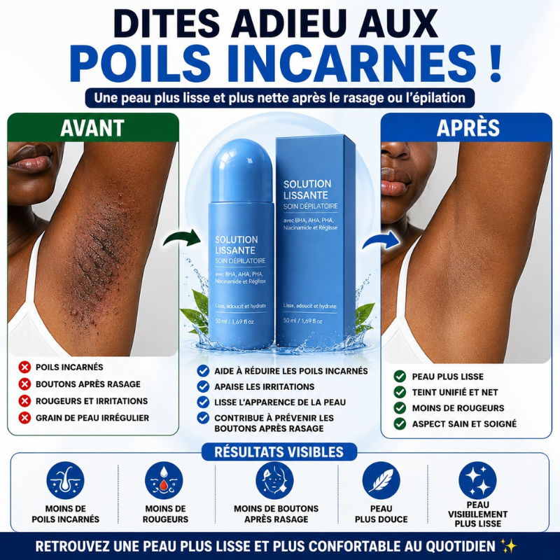 Sérum Hydratant anti Boutons & poils incarnés