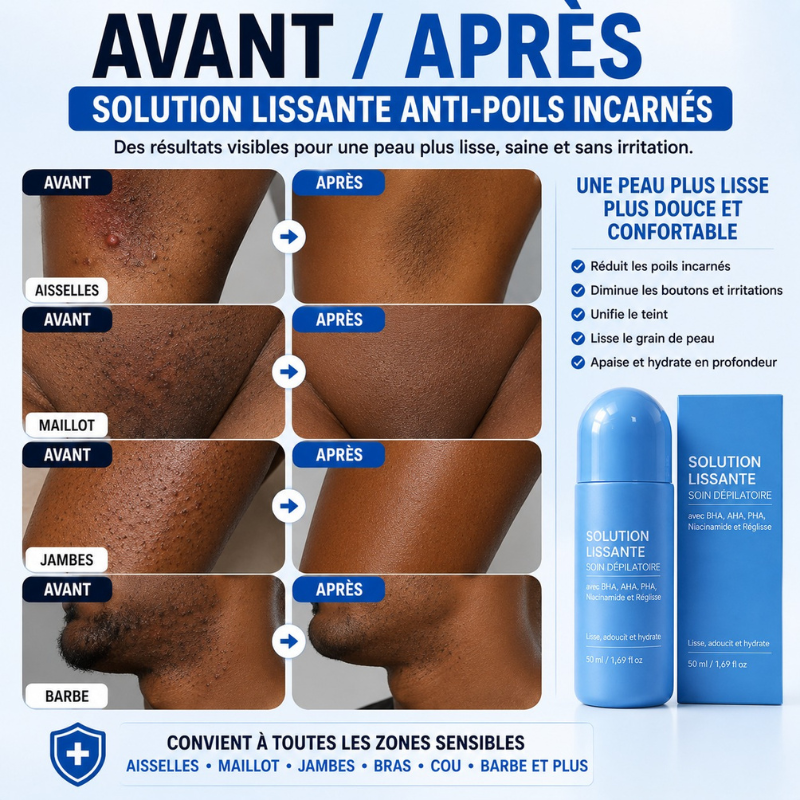 Sérum Hydratant anti Boutons & poils incarnés