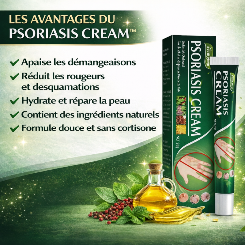Traitement qui élimine définitivement l'eczéma, le psoriasis et les démangeaisons