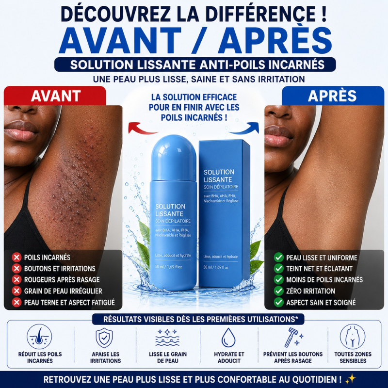 Sérum Hydratant anti Boutons & poils incarnés